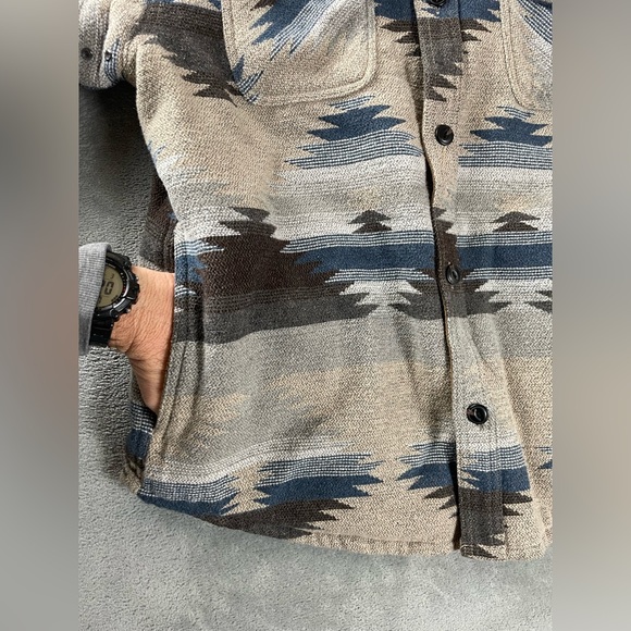 Jachs New York Aztec Southwest Polyester Wool Blend Button Jacket Size XL - Picture 12 of 15